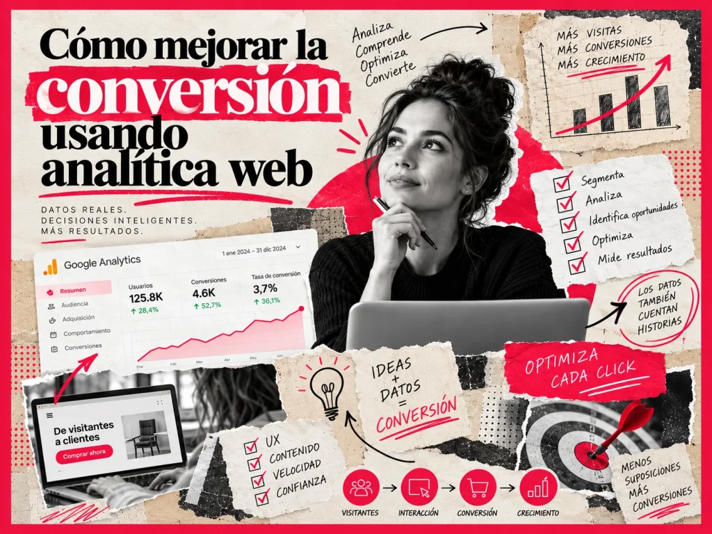 Cómo mejorar la conversión con analítica web Cómo mejorar la conversión con analítica web