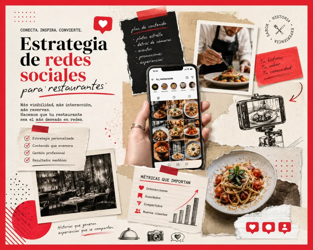 Estrategia RRSS restaurantes Estrategia RRSS restaurantes