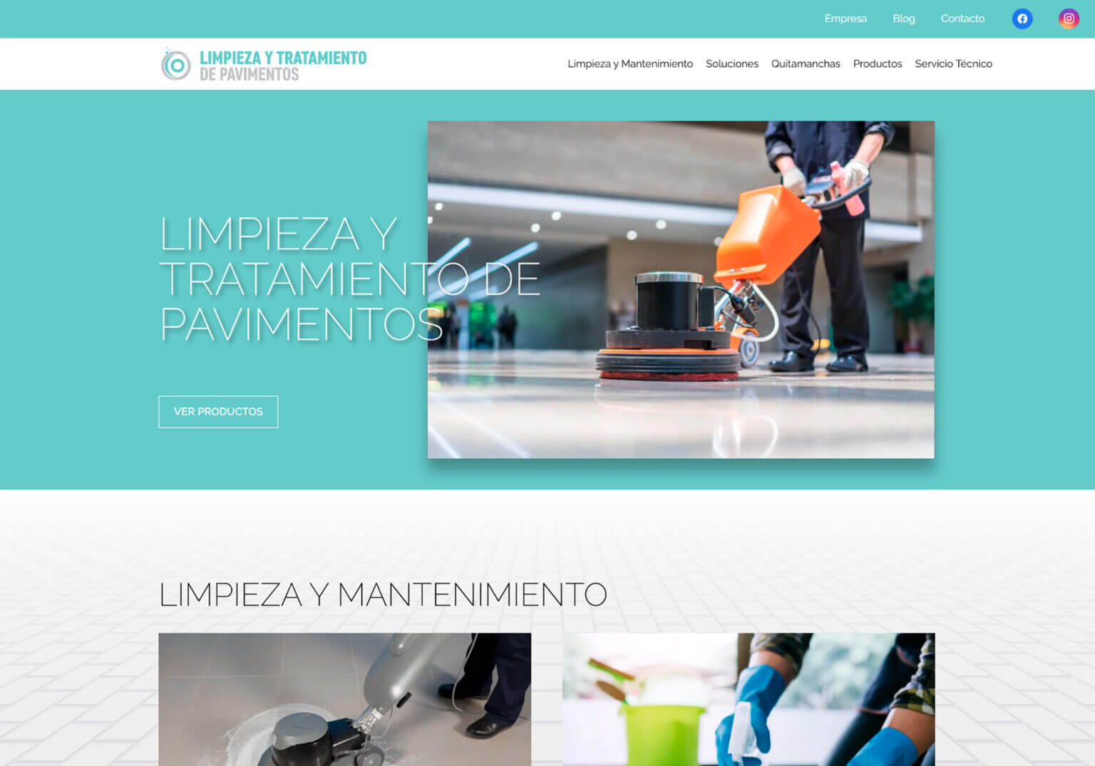 limpieza y tratamiento de pavimentos