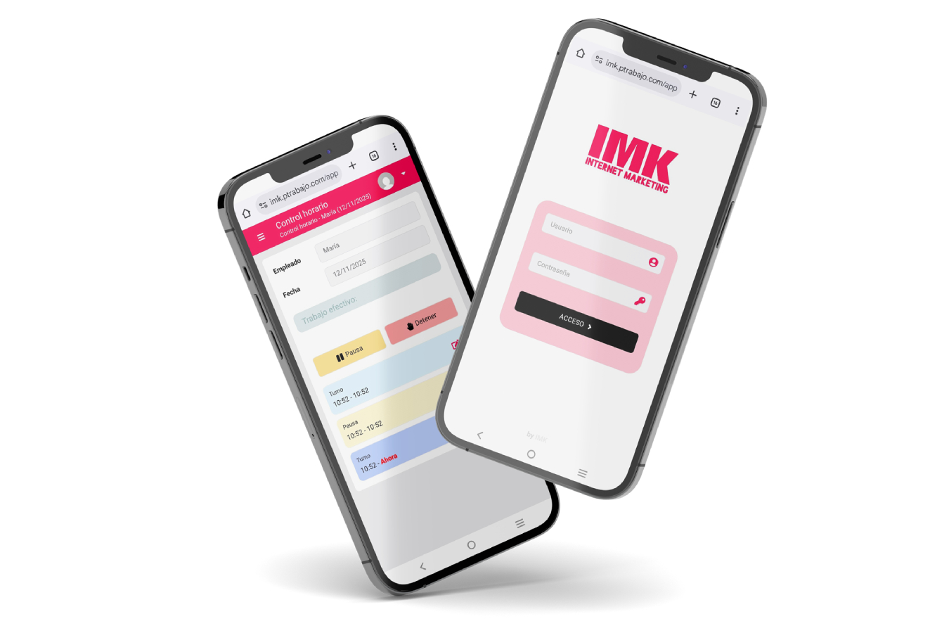 Registro horario digital Registro horario digital