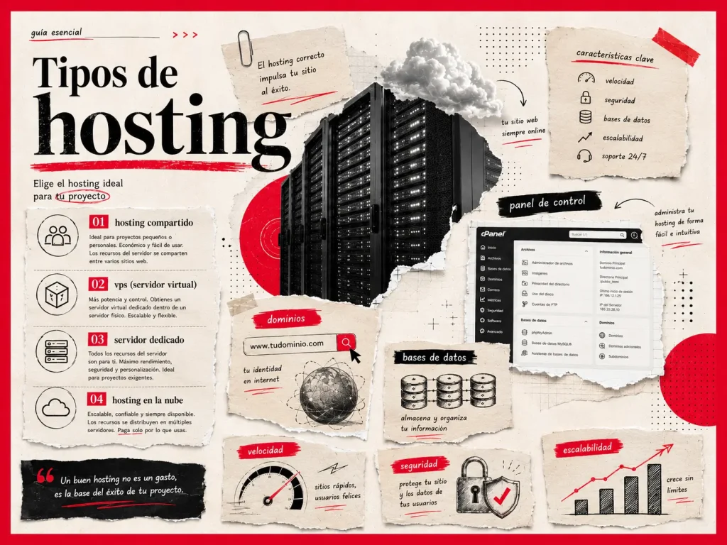 Tipos de hosting