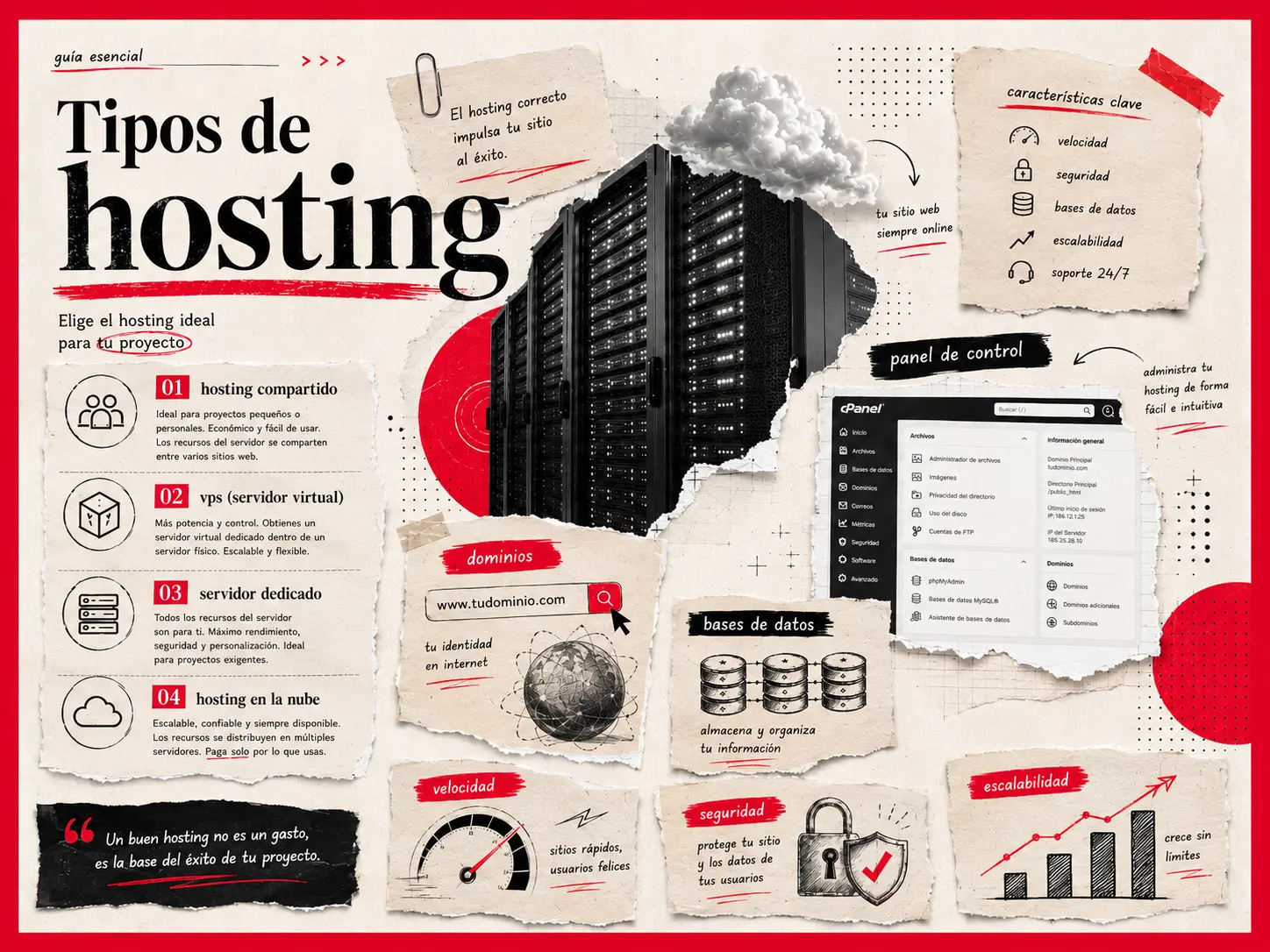 Tipos de hosting
