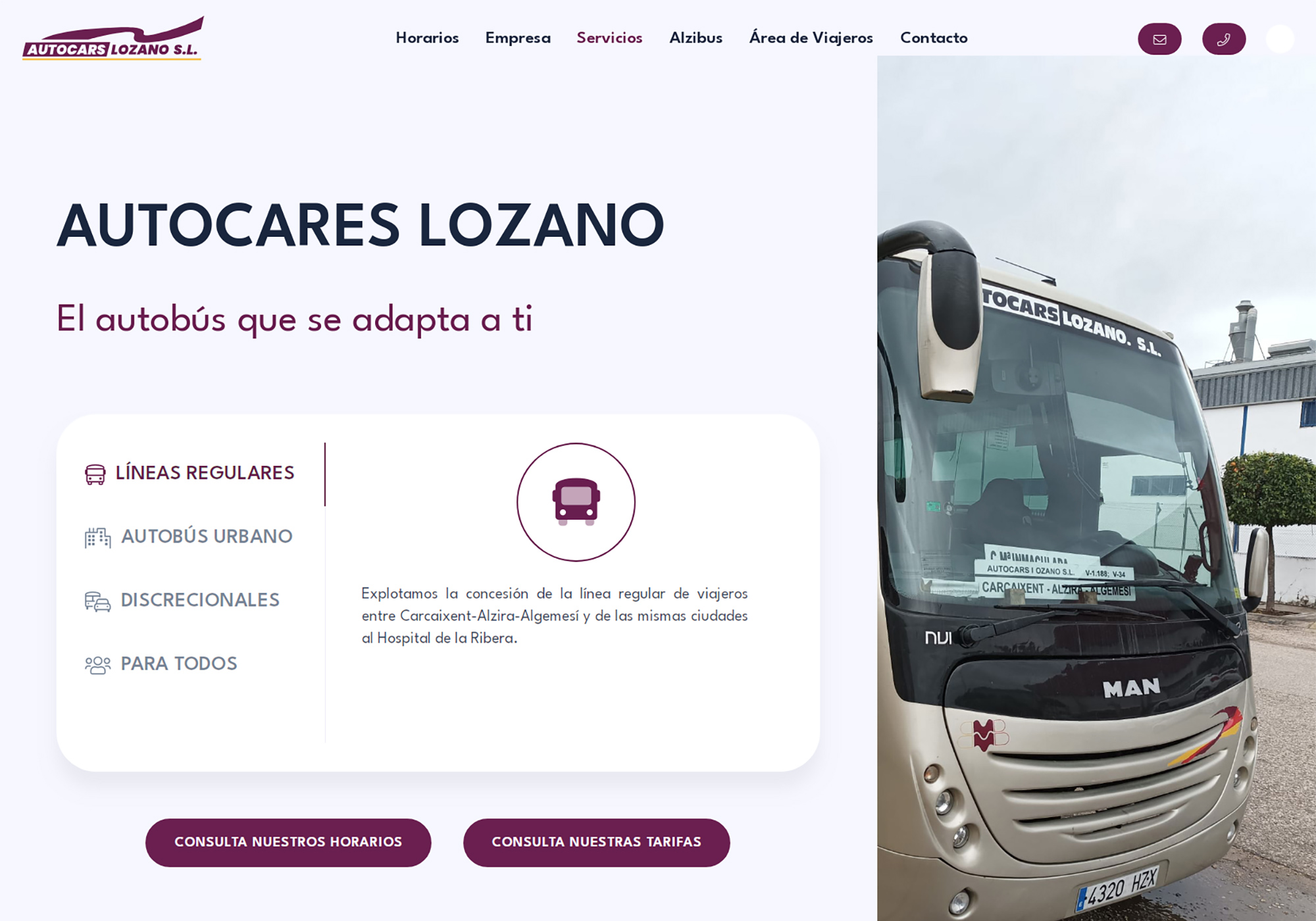 autocareslozano dest - Autocares Lozano