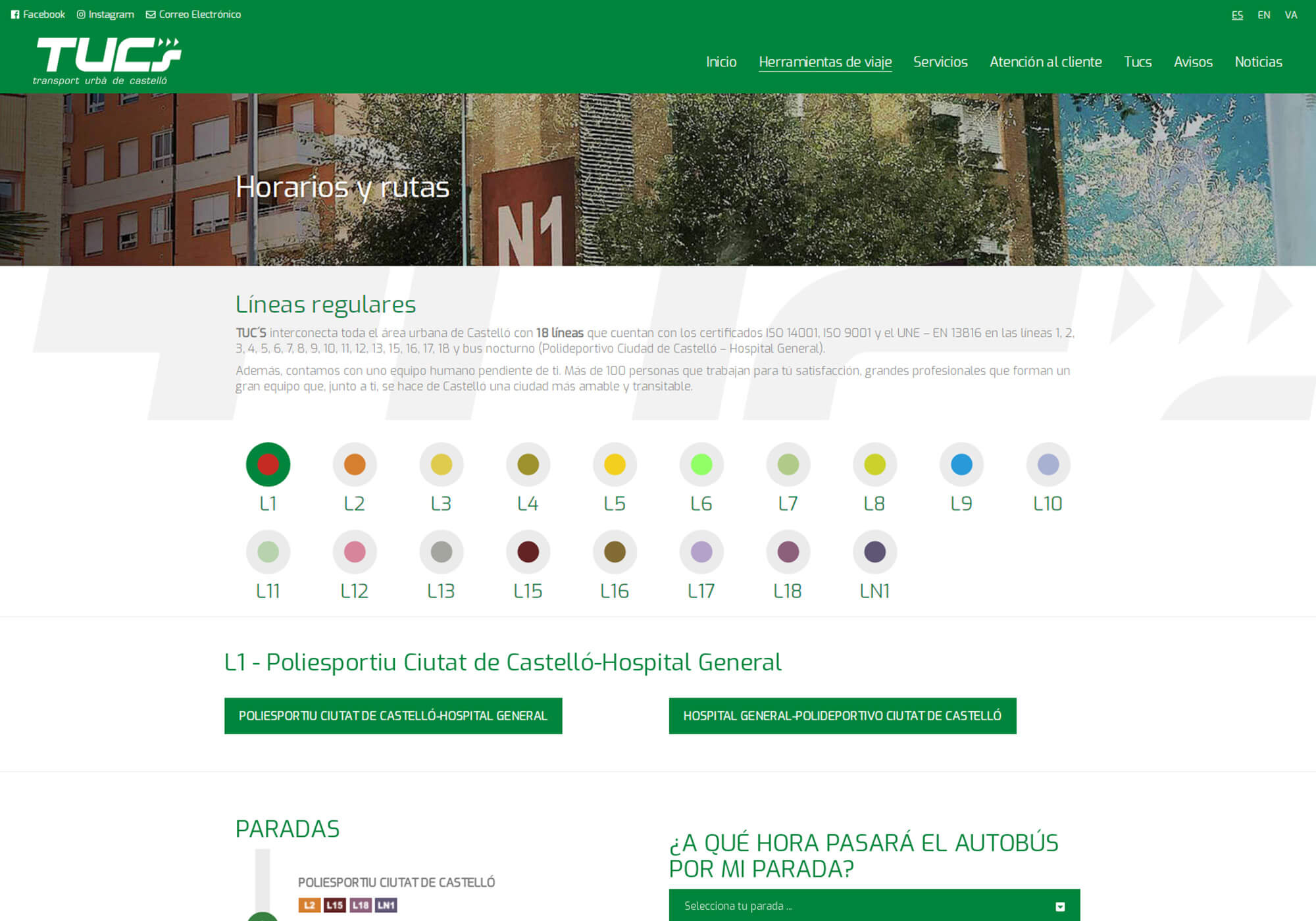 tucs - horarios y rutas tucs - horarios y rutas